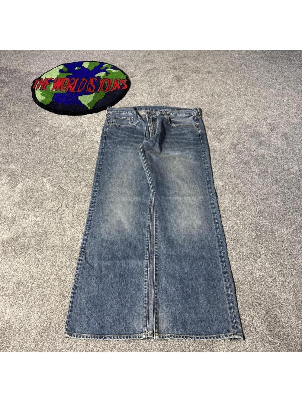y2k vintage baggy gap denim jeans